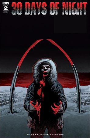 30 Days of Night (2017) issue 2-C Gabriel Rodriguez 1:10 Cover