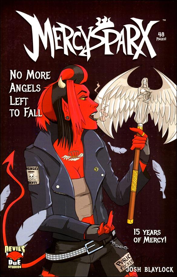 Mercy Sparx: No More Angels Left to Fall issue nn Josh Blaylock "Punk as F#¢*!" Devil Cover