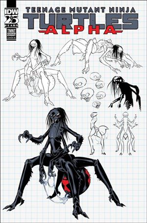 Teenage Mutant Ninja Turtles: Alpha issue 1-F Sophie Campbell Design 1:50 Cover