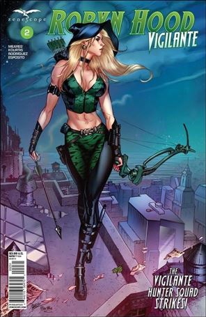 Robyn Hood: Vigilante issue 2-C Michael Dooney Cover