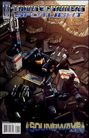 Transformers Spotlight issue nn6-B Soundwave - Marcelo Matere Standard Cover