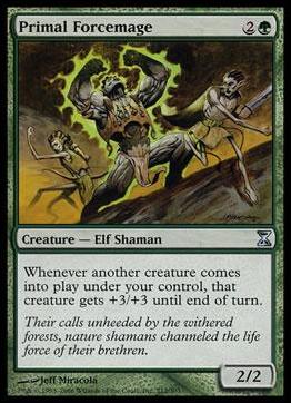 Magic the Gathering: Time Spiral (Base Set) card 212 Primal Forcemage
