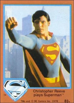 Superman (Movie) Series 2 (Base Set) card 83 Christopher Reeve plays Superman