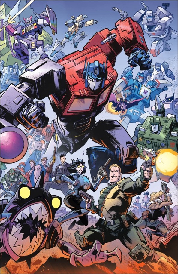 G.I. Joe (2024) issue 8-G Jason Howard Color Connecting Virgin Cover
