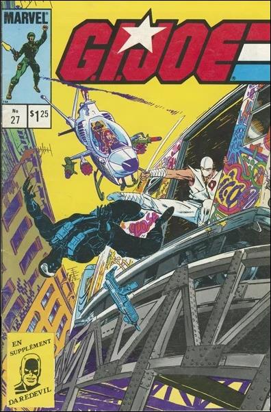 G.I. Joe: A Real American Hero issue 27-E French-Canadian Price Cover