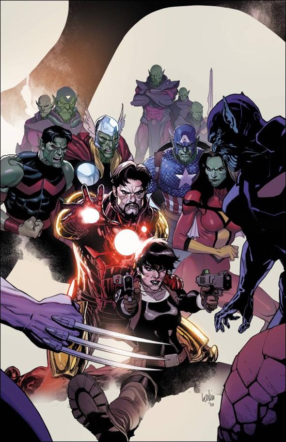 Secret Invasion (2023) issue 4-B Leinil Francis Yu Cover