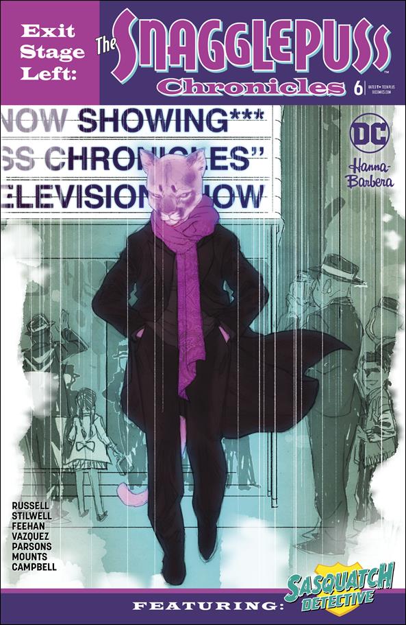Exit Stage Left: The Snagglepuss Chronicles issue 6 Ben Caldwell Cover