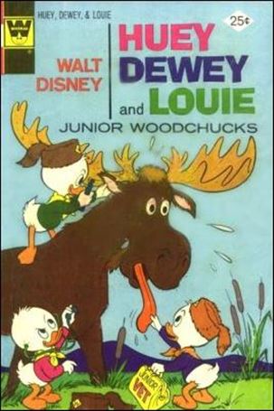 Walt Disney Huey, Dewey and Louie: Junior Woodchucks  issue 29-B Whitman Cover