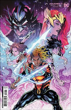 Aquamen issue 3-C Fico Ossio Cardstock Cover