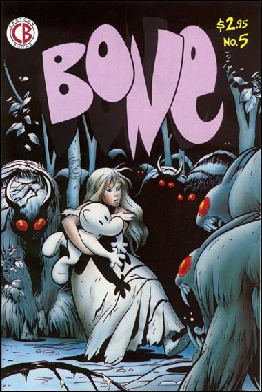 Bone (1991) issue 5-E Lavender Logo (5th Printing)