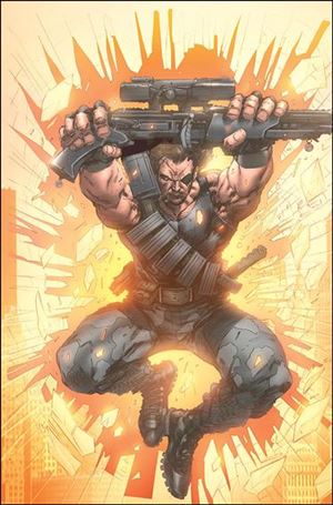 Escape from New York issue 8-C Trevor Hairsine Cover