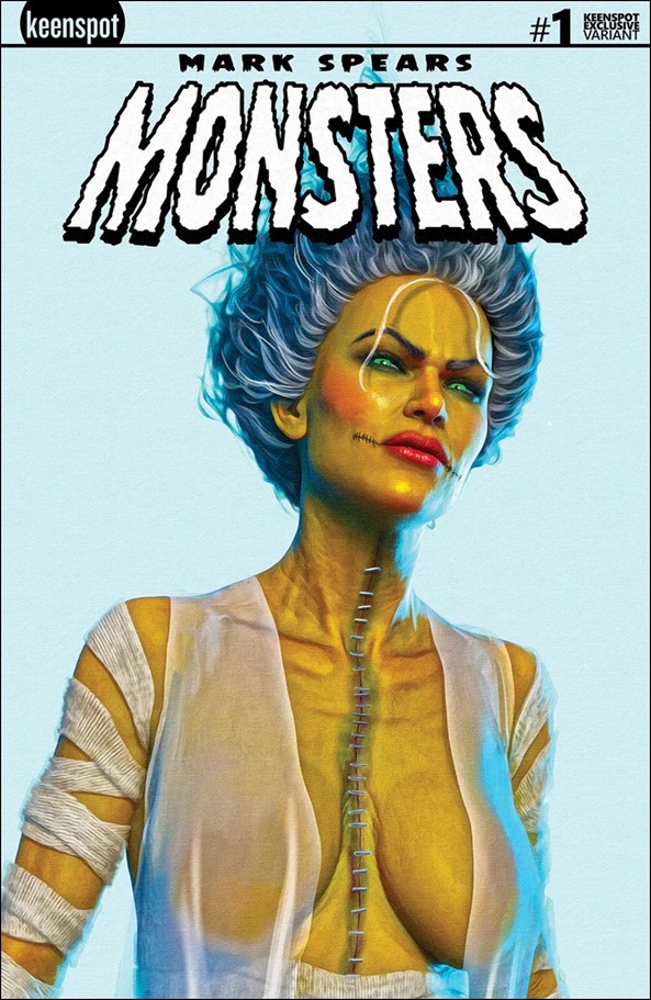 Mark Spears Monsters issue 1-P Keenspot Exclusive Cover 1/290 (3rd Printing)