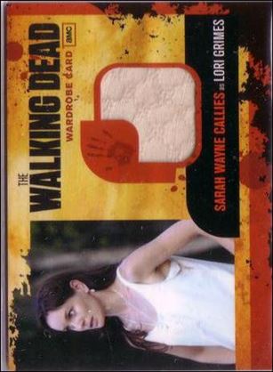 Walking Dead (Wardrobe Subset) card M2 Sarah Wayne Callies as Lori Grimes