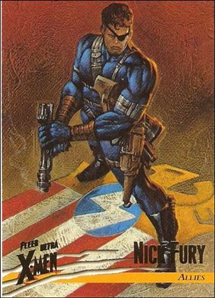 1996 Fleer Ultra X-Men: Wolverine (Base Set) card 40 Nick Fury