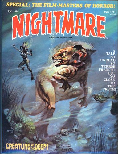 Nightmare issue 5  Boris Vallejo Cover
