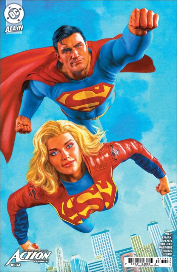 Action Comics (1938) issue 1074-D Mark Spears 1:25 Cardstock Cover