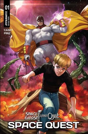 Space Ghost / Jonny Quest: Space Quest issue 1-Z Derrick Chew Foil 1:7 Cover