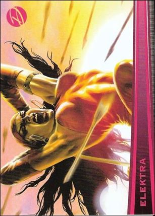 Marvel Dangerous Divas (Base Set) card 31 Elektra