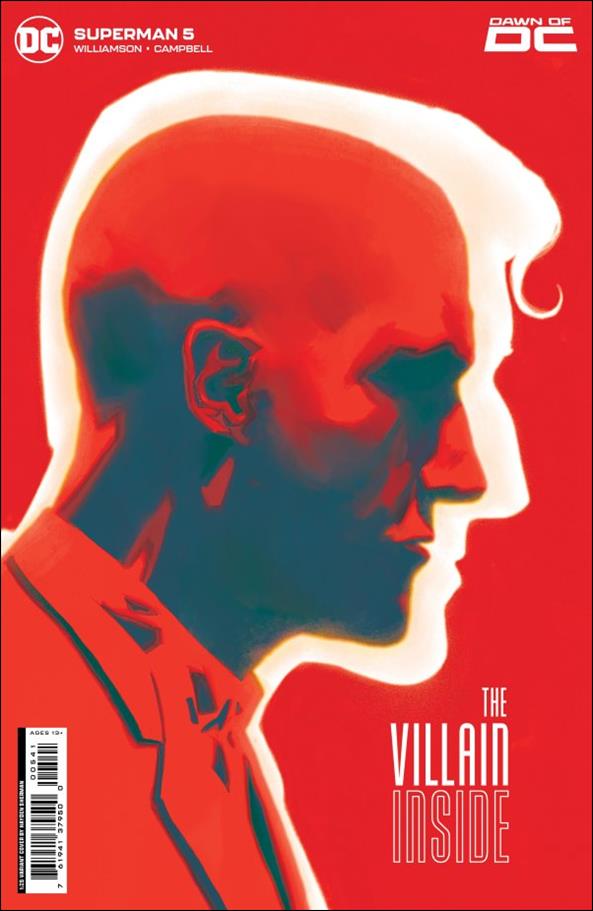 Superman (2023) issue 5-E Hayden Sherman 1:25 Cardstock Cover