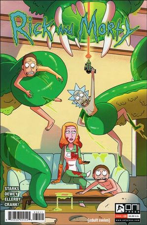Rick and Morty (2015) issue 30 CJ Cannon Cover