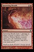 Magic the Gathering: Rise of the Eldrazi (Base Set) card 164 Spawning Breath