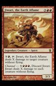 Magic the Gathering: Saviors of Kamigawa (Base Set) card 107 Jiwari, the Earth Aflame
