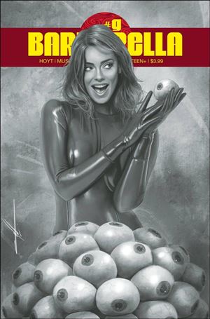 Barbarella (2021) issue 9-N Carla Cohen 1:20 Black & White Cover