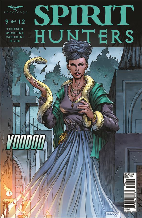 Spirit Hunters issue 9-D Sheldon Goh Cover