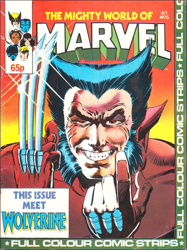 Mighty World of Marvel (UK) (1983) issue 5 Cardstock Cover