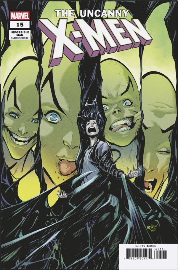 Uncanny X-Men (2024) issue 15-B David Marquez Impossible Man Pop-Up Cover