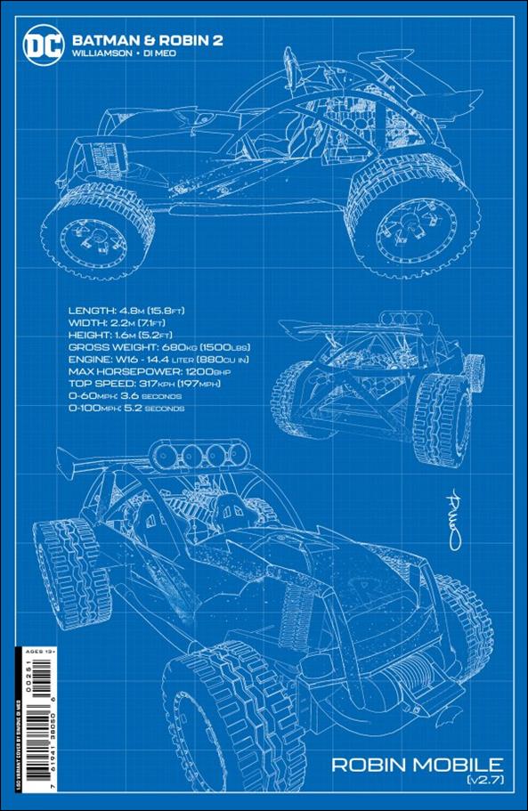 Batman and Robin (2023) issue 2-F Simone Di Meo 1:50 Cardstock Cover