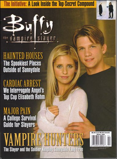 Buffy the Vampire Slayer Official Magazine issue 6-B Buffy & Riley Cover