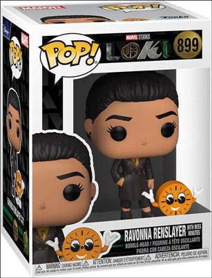 POP! Marvel figure 899 Ravonna Renslayer with Miss Minutes