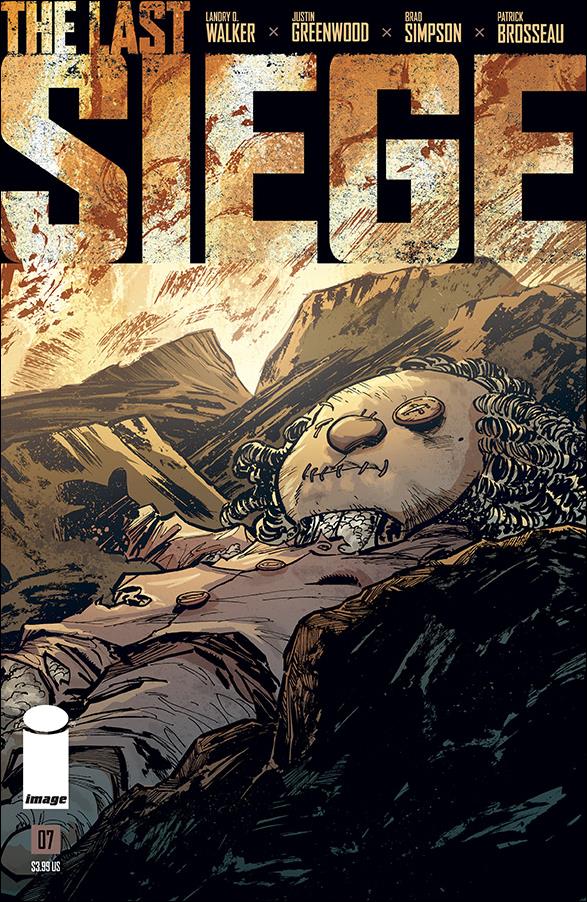 Last Siege issue 7 Justin Greenwood Cover