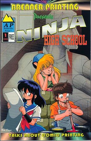Brenner Printing Presents Ninja High School Talks About Comic Book Printing Cover Image 1