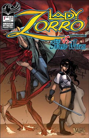Lady Zorro vs the Swamp Witch issue 1-B Jason Craig Cover
