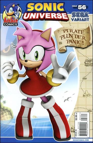 Sonic Universe issue 56-B Sega Cover