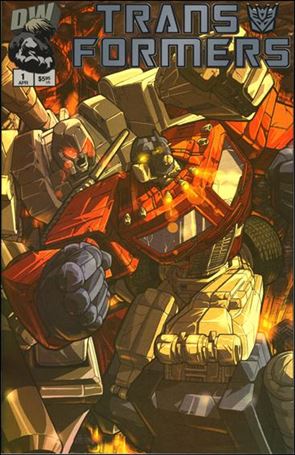 Transformers: Generation 1 (2002) issue 1-C Chrome Wraparound Cover