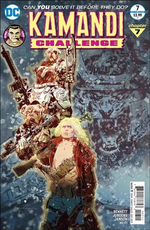 Kamandi Challenge issue 7 Bill Sienkiewicz Cover
