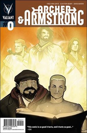 Archer & Armstrong (2012) issue 0-B Lee Garbett Pullbox Cover