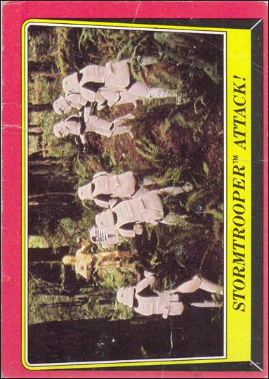 Star Wars: Return of the Jedi: Series 1 (Base Set) card 113 Stormtrooper Attack!