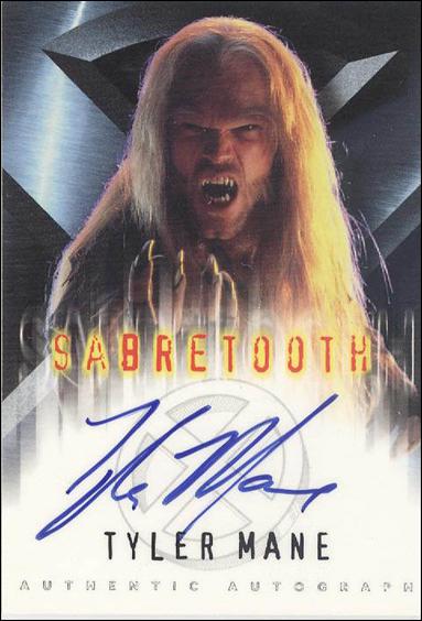 X-Men: The Movie (Autographs Subset) card nn4 Tyler Mane