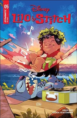 Lilo & Stitch issue 5-B Trish Forstner Cover