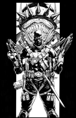 Batman Who Laughs (2018) issue 1-N Jason Fabok Yesteryear Comics B&W Cover