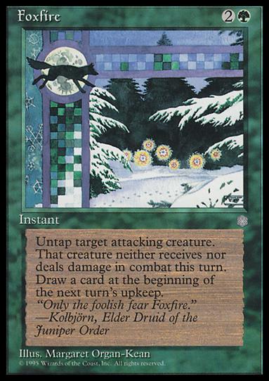 Magic the Gathering: Ice Age (Base Set) card 238 Foxfire