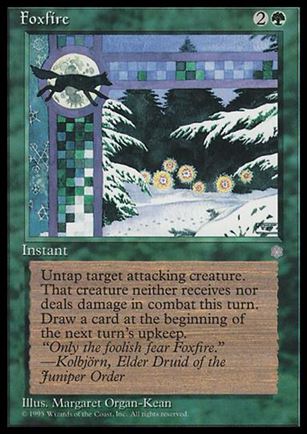 Magic the Gathering: Ice Age (Base Set) card 238 Foxfire