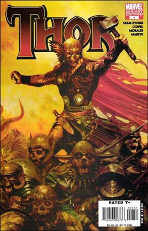 Thor (2007) issue 1-C Arthur Suydam Zombie Cover