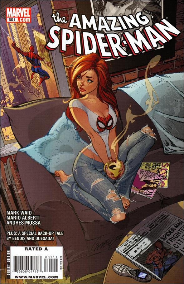 Amazing Spider-Man (1963) issue 601 J. Scott Campbell Cover