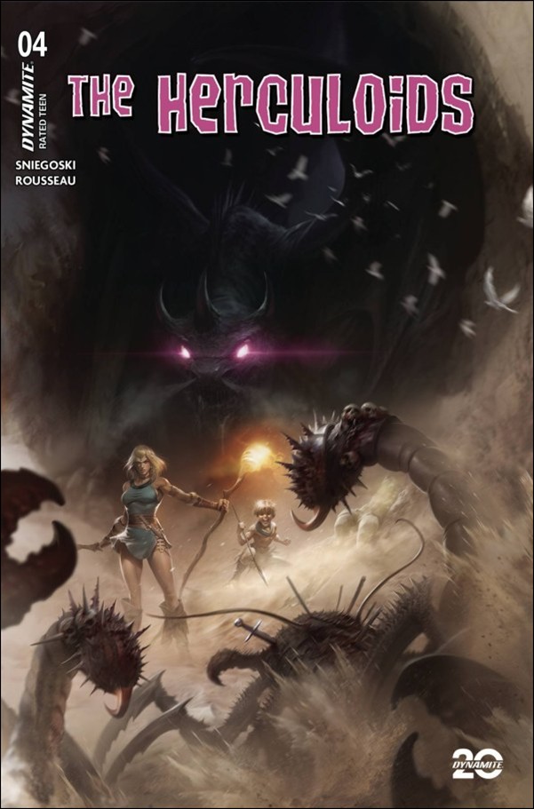 Herculoids (2025) issue 4 Francesco Mattina Cover