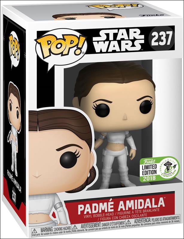 POP! Star Wars figure 237 Padme Amidala Emerald City Comicon 2018